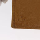 GUCCI Jackie Wallet Leather Beige Gold 035 2778 2169 Auth SW1975-17