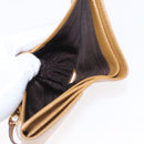 GUCCI Jackie Wallet Leather Beige Gold 035 2778 2169 Auth SW1975-11