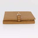 GUCCI Jackie Wallet Leather Beige Gold 035 2778 2169 Auth SW1975-3