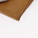 GUCCI Jackie Wallet Leather Beige Gold 035 2778 2169 Auth SW1975-14