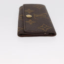 LOUIS VUITTON Monogram Multicles 4 Key Case 2 Set LV Auth SW1981-13