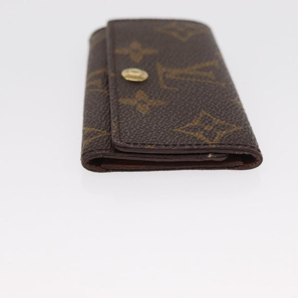 LOUIS VUITTON Monogram Multicles 4 Key Case 2 Set LV Auth SW1981