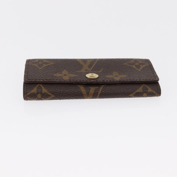 LOUIS VUITTON Monogram Multicles 4 Key Case 2 Set LV Auth SW1981