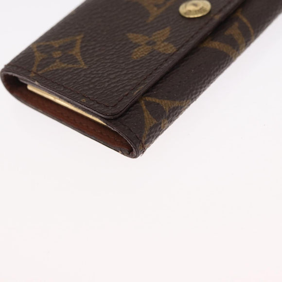 LOUIS VUITTON Monogram Multicles 4 Key Case 2 Set LV Auth SW1981