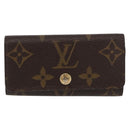 LOUIS VUITTON Monogram Multicles 4 Key Case 2 Set LV Auth SW1981-2