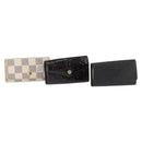 LOUIS VUITTON Multicles 4 Key Case 3 Set Black Amarante Damier Azur Auth SW1982-1