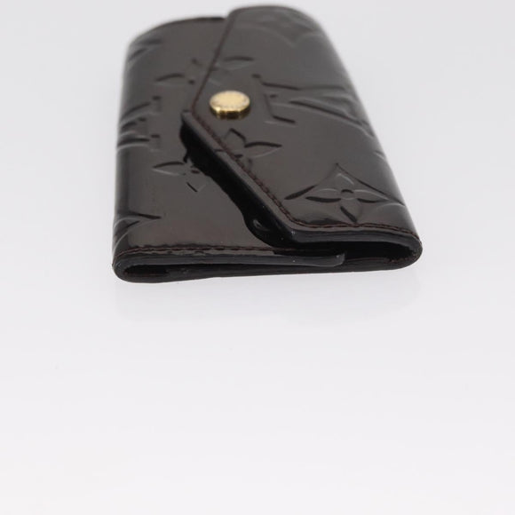 LOUIS VUITTON Multicles 4 Key Case 3 Set Black Amarante Damier Azur Auth SW1982