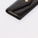 LOUIS VUITTON Multicles 4 Key Case 3 Set Black Amarante Damier Azur Auth SW1982-16