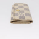 LOUIS VUITTON Multicles 4 Key Case 3 Set Black Amarante Damier Azur Auth SW1982-4