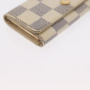 LOUIS VUITTON Multicles 4 Key Case 3 Set Black Amarante Damier Azur Auth SW1982-7