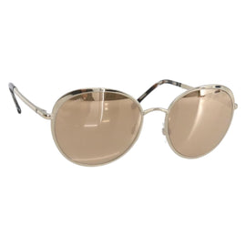 CHANEL Sunglasses metal Gold CC Auth SW1983V