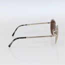 CHANEL Sunglasses metal Gold CC Auth SW1983V-4