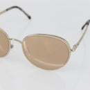 CHANEL Sunglasses metal Gold CC Auth SW1983V-7