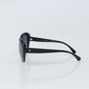 CHANEL Sunglasses plastic Black CC Auth SW1986-4