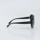 CHANEL Sunglasses plastic Black CC Auth SW1986-5