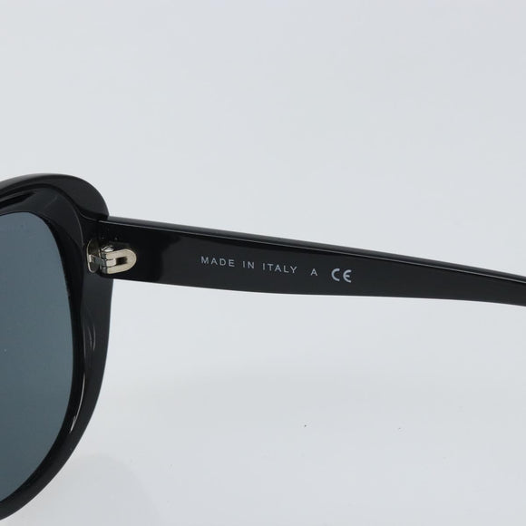 CHANEL Sunglasses plastic Black CC Auth SW1986