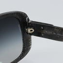 CHANEL Sunglasses plastic Black CC Auth SW1988V-10