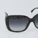 CHANEL Sunglasses plastic Black CC Auth SW1988V-6