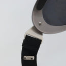 CHANEL Goggles Sunglasses plastic Black CC Auth SW1992-11