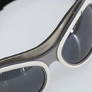 CHANEL Goggles Sunglasses plastic Black CC Auth SW1992-7