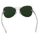 CHANEL Sunglasses metal Purple CC Auth SW1993V-3