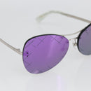 CHANEL Sunglasses metal Purple CC Auth SW1993V-6