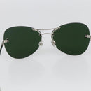 CHANEL Sunglasses metal Purple CC Auth SW1993V-8