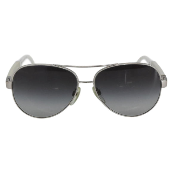 CHANEL Sunglasses Rubber Black CC Auth SW1994