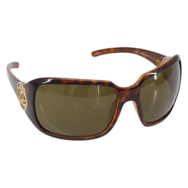CHANEL Tortoise Pattern Sunglasses plastic Brown CC Auth SW1996