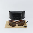 CHANEL Tortoise Pattern Sunglasses plastic Brown CC Auth SW1996-11