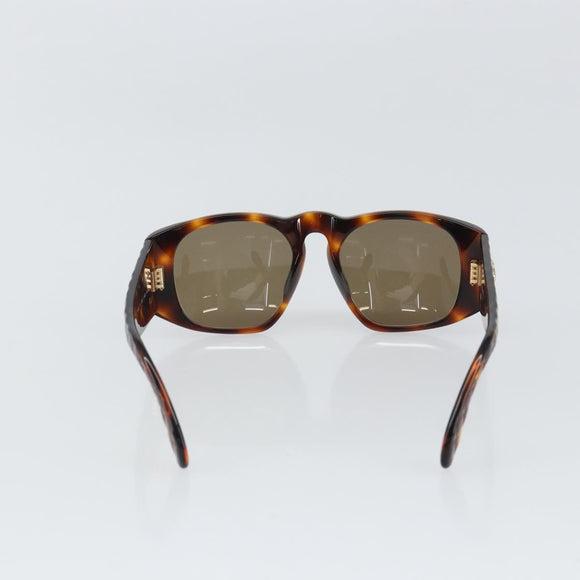 CHANEL Tortoise Pattern Sunglasses plastic Brown CC Auth SW2000