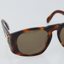 CHANEL Tortoise Pattern Sunglasses plastic Brown CC Auth SW2000-6