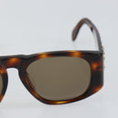 CHANEL Tortoise Pattern Sunglasses plastic Brown CC Auth SW2000-7