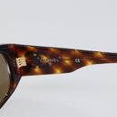 CHANEL Tortoise Pattern Sunglasses plastic Brown CC Auth SW2000-9