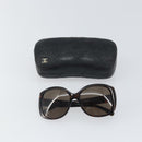 CHANEL Sunglasses plastic Brown CC Auth SW2001-11