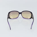 CHANEL Sunglasses plastic Purple CC Auth SW2002-2