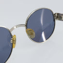 CHANEL Sunglasses metal Black CC Auth SW2003-10