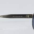 CHANEL Sunglasses metal Black CC Auth SW2003-11