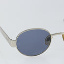CHANEL Sunglasses metal Black CC Auth SW2003-5