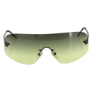 CHANEL Sunglasses plastic Yellow CC Auth SW2005-2