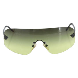 CHANEL Sunglasses plastic Yellow CC Auth SW2005 - 0