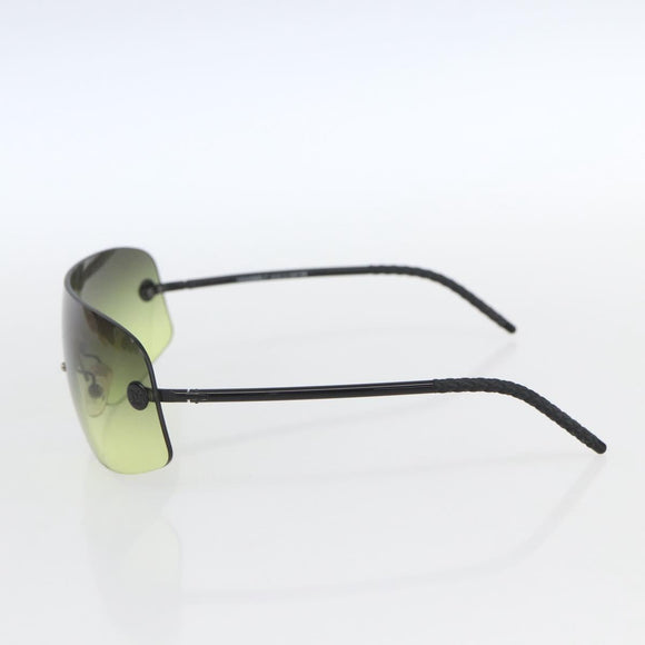 CHANEL Sunglasses plastic Yellow CC Auth SW2005