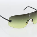 CHANEL Sunglasses plastic Yellow CC Auth SW2005-6