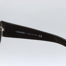 CHANEL Sunglasses plastic Brown CC Auth SW2007-9