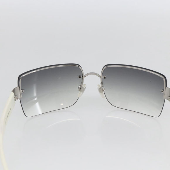 CHANEL Sunglasses plastic Black CC Auth SW2008