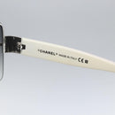 CHANEL Sunglasses plastic Black CC Auth SW2008-9
