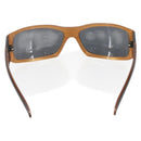 CHANEL Sunglasses plastic Brown CC Auth SW2010-3