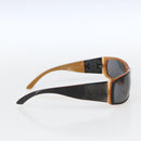 CHANEL Sunglasses plastic Brown CC Auth SW2010-4
