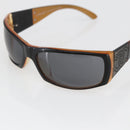 CHANEL Sunglasses plastic Brown CC Auth SW2010-7