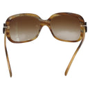CHANEL Coco Ribbon Sunglasses plastic Brown CC Auth SW2011-3